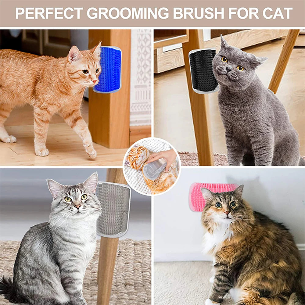 2-in-1 Cat Scratcher & Massager