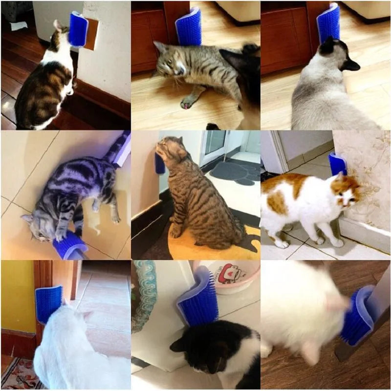 2-in-1 Cat Scratcher & Massager