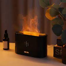Ultrasonic Flame Aroma Diffuser & Air Humidifier