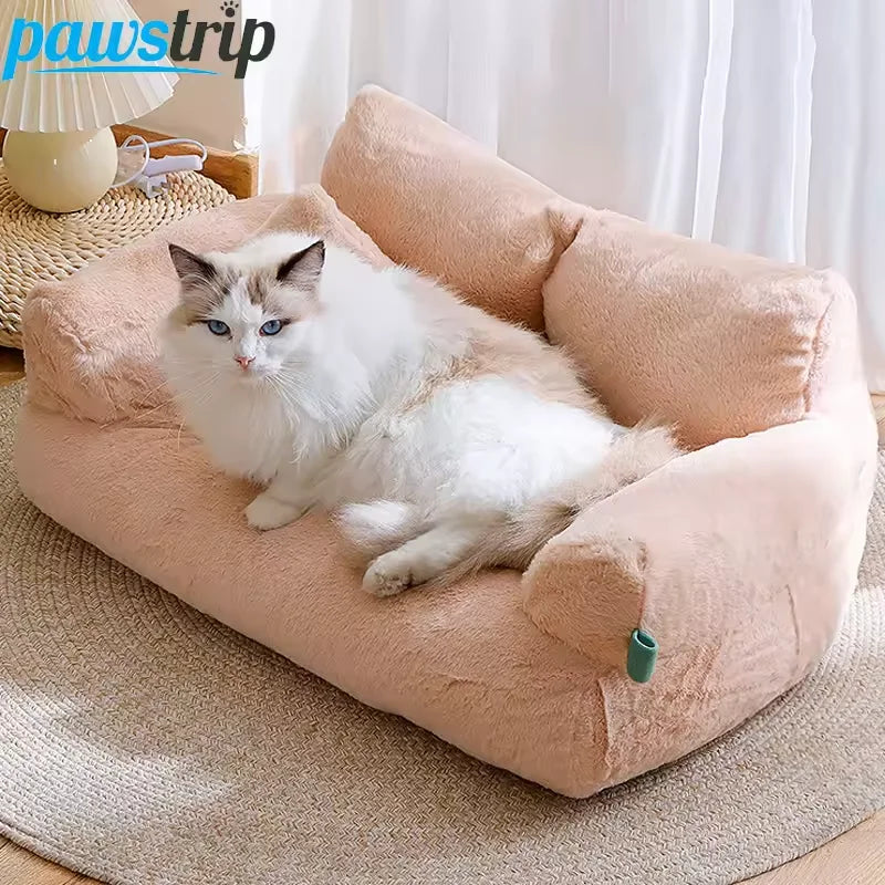 Plush Luxury Cat & Dog Bed