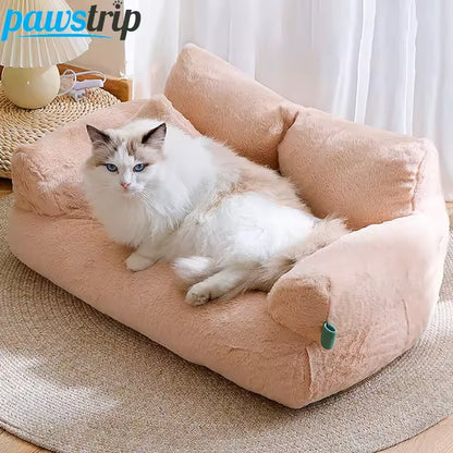 Plush Luxury Cat & Dog Bed
