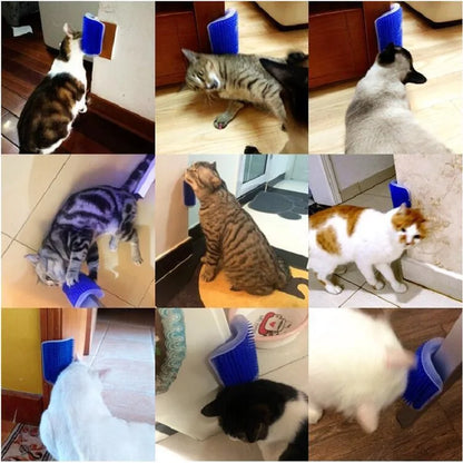 2-in-1 Cat Scratcher & Massager