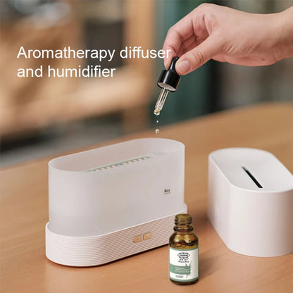 Ultrasonic Flame Aroma Diffuser & Air Humidifier