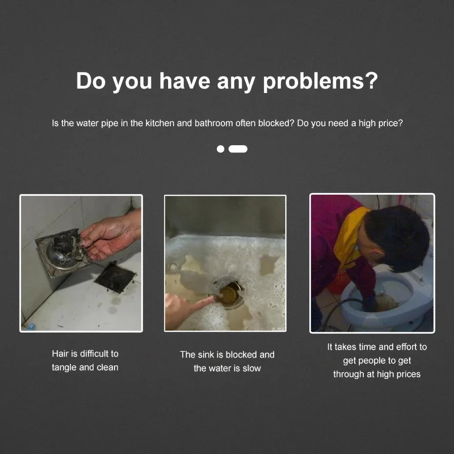 Flexible Drain Cleaning Brush