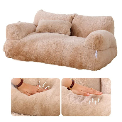 Plush Luxury Cat & Dog Bed