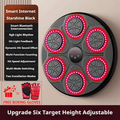 Smart Bluetooth Music Boxing Trainer