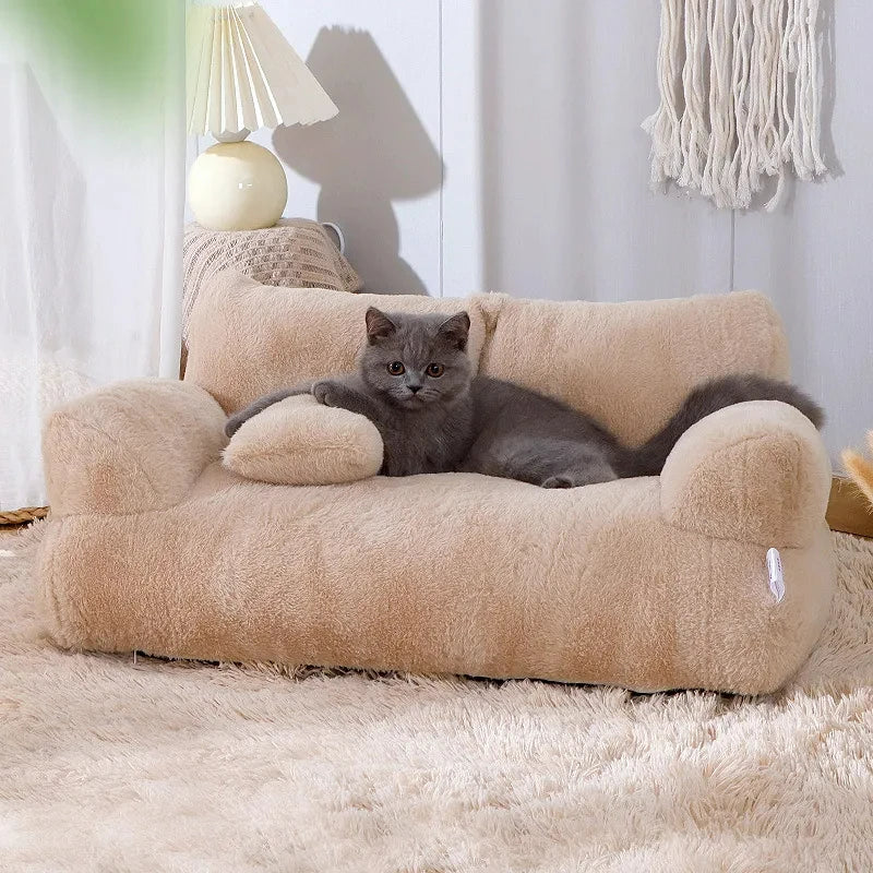 Plush Luxury Cat & Dog Bed
