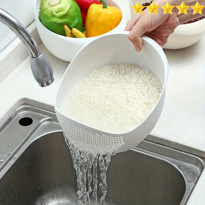 Multi-Purpose Rice & Vegetable Drain Basket